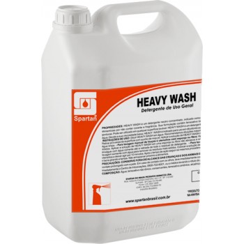 HEAVY WASH - Detergente Neutro Concentrado de Uso Geral (01 Litro faz até 40 litros)